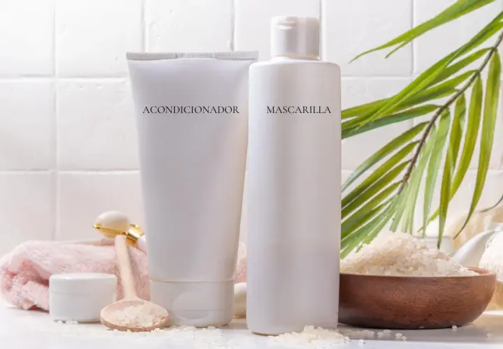 Acondicionador y mascarilla para el cabello, ¿qué va primero? Ingredientes naturales y herramientas de spa para tu rutina de belleza.