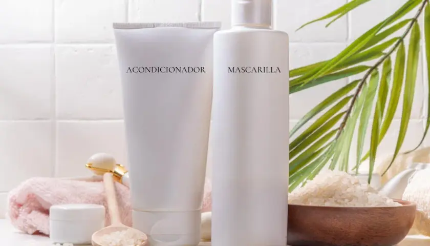 Acondicionador y mascarilla para el cabello, ¿qué va primero? Ingredientes naturales y herramientas de spa para tu rutina de belleza.