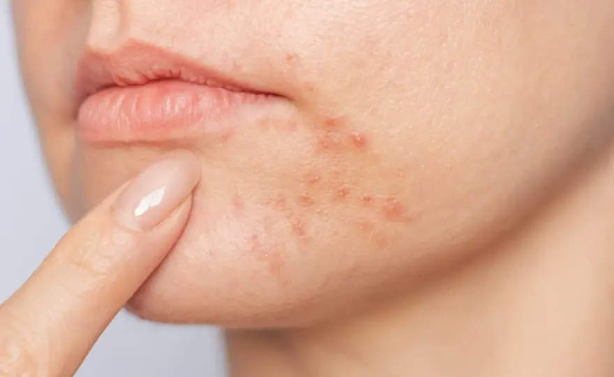 Granos alrededor de la boca - ¿Acné o dermatitis perioral?