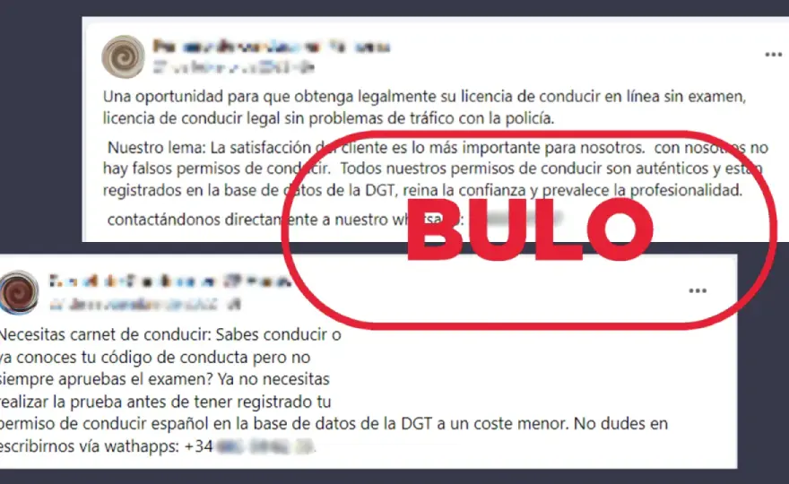 Carnet de conducir falso - Consecuencias y alternativas legales